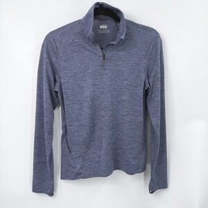 REI Co op Quarter Zip Pullover Womens S Stretch Active Trail Minimalist Gorpcore